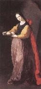 Francisco de Zurbaran St Agatha oil painting picture wholesale